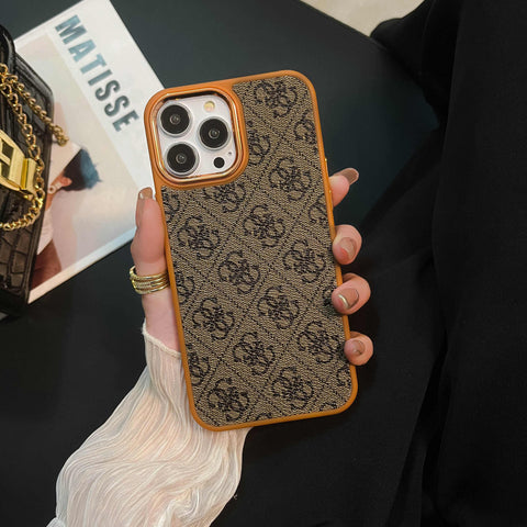Capa de luxo amarela para iPhone-MD231025