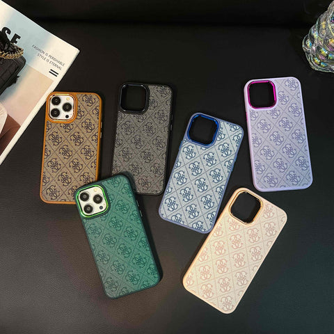 Capa de luxo amarela para iPhone-MD231025