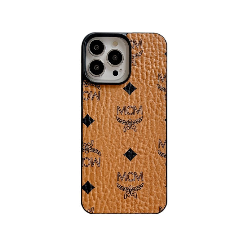 MCM iPhone etui Gul-MCK240603
