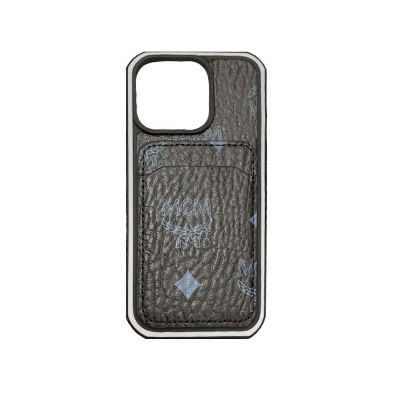 MCM iPhone-etui med kortholder Gul-MCK240603