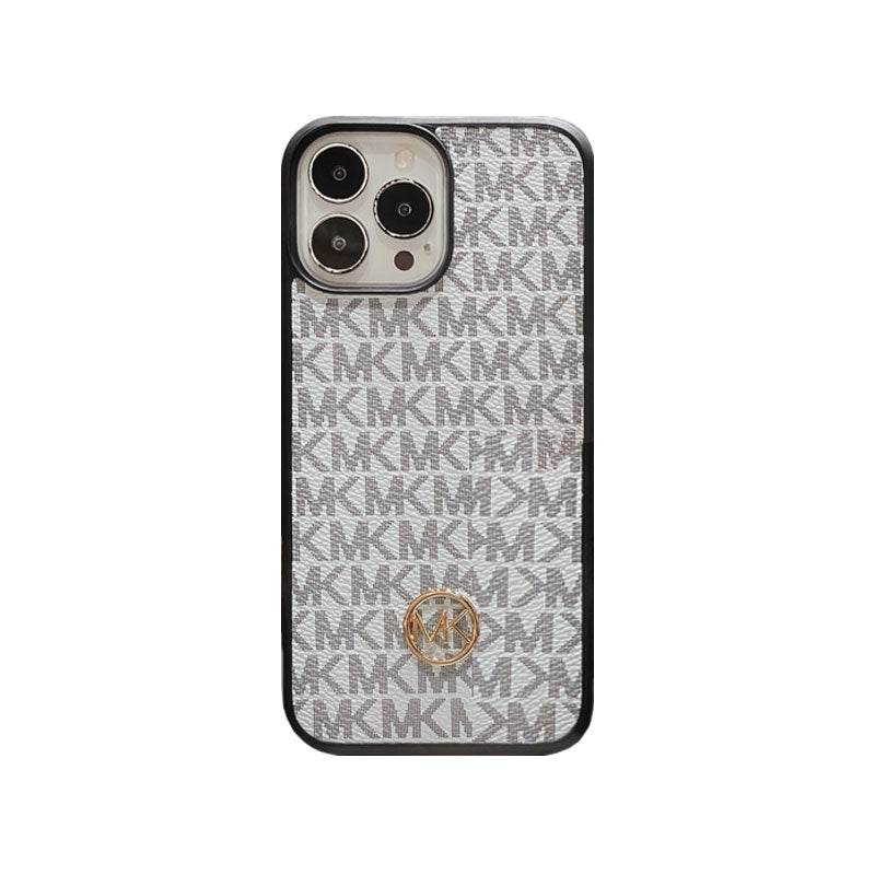Luxuriöse iPhone-Hülle Braun-MKK240603