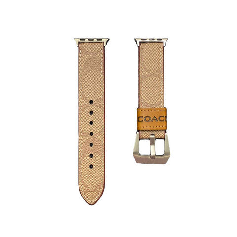 Cinturino in pelle per Apple Watch Coffee-YHK244221710
