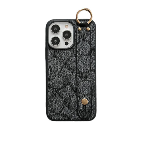Κλασική θήκη iPhone με βάση μαύρη-SW240330