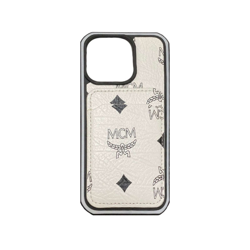 MCM iPhone-etui med kortholder Gul-MCK240603
