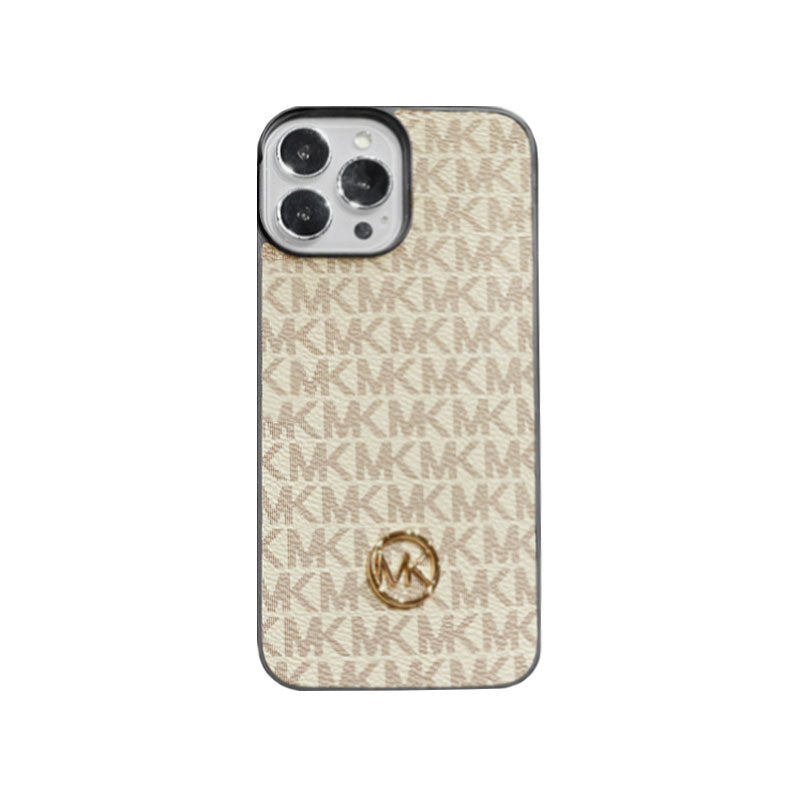 Luxuriöse iPhone-Hülle Braun-MKK240603