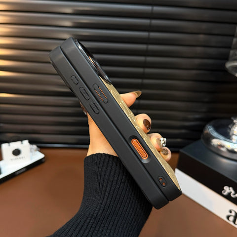 高級キルティングレザー iPhone ケース - 耐衝撃スリム保護カバー