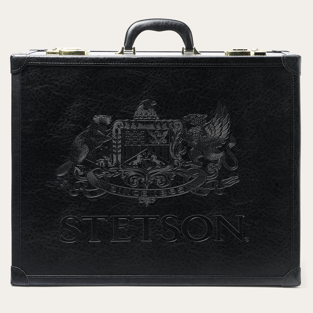 Premium Leather Hat Case