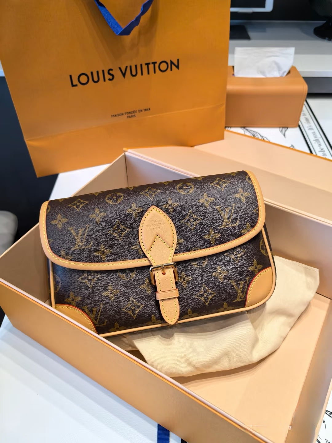 Sac à main Box d'inspiration vintage