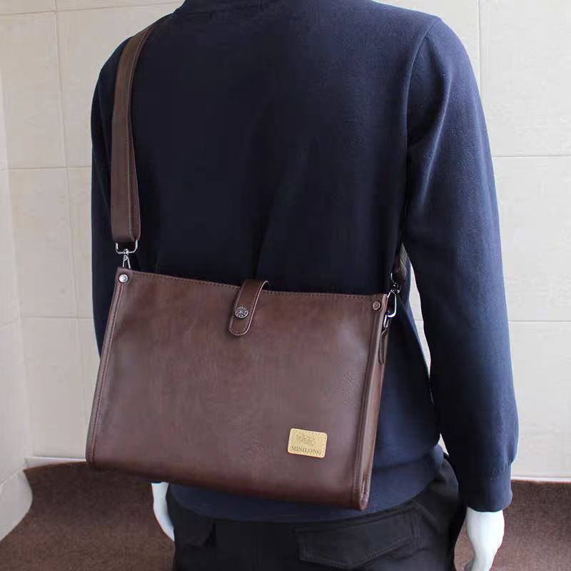 Sac à bandoulière en cuir de luxe