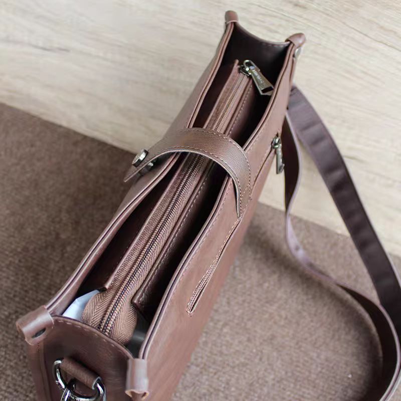 Sac à bandoulière en cuir de luxe
