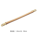 Premium Genuine Leather Short Strap – Elegant Handbag & Phone Case Connector