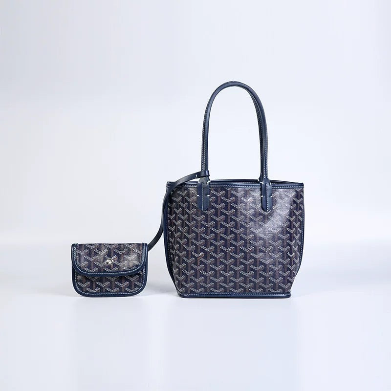 Sac fourre-tout géométrique de luxe parisien – Élégant & Polyvalent 013