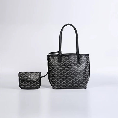Parisian Luxury Geometric Tote Bag – Elegant & Versatile 013