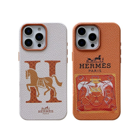 Klassische iPhone-Hülle aus Leder