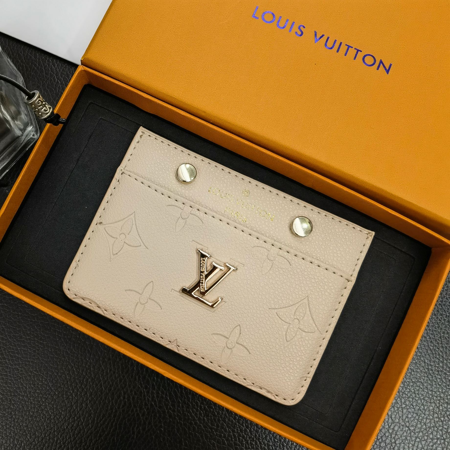 Lou Signature Slim-Kartenhalter-Geldbörse