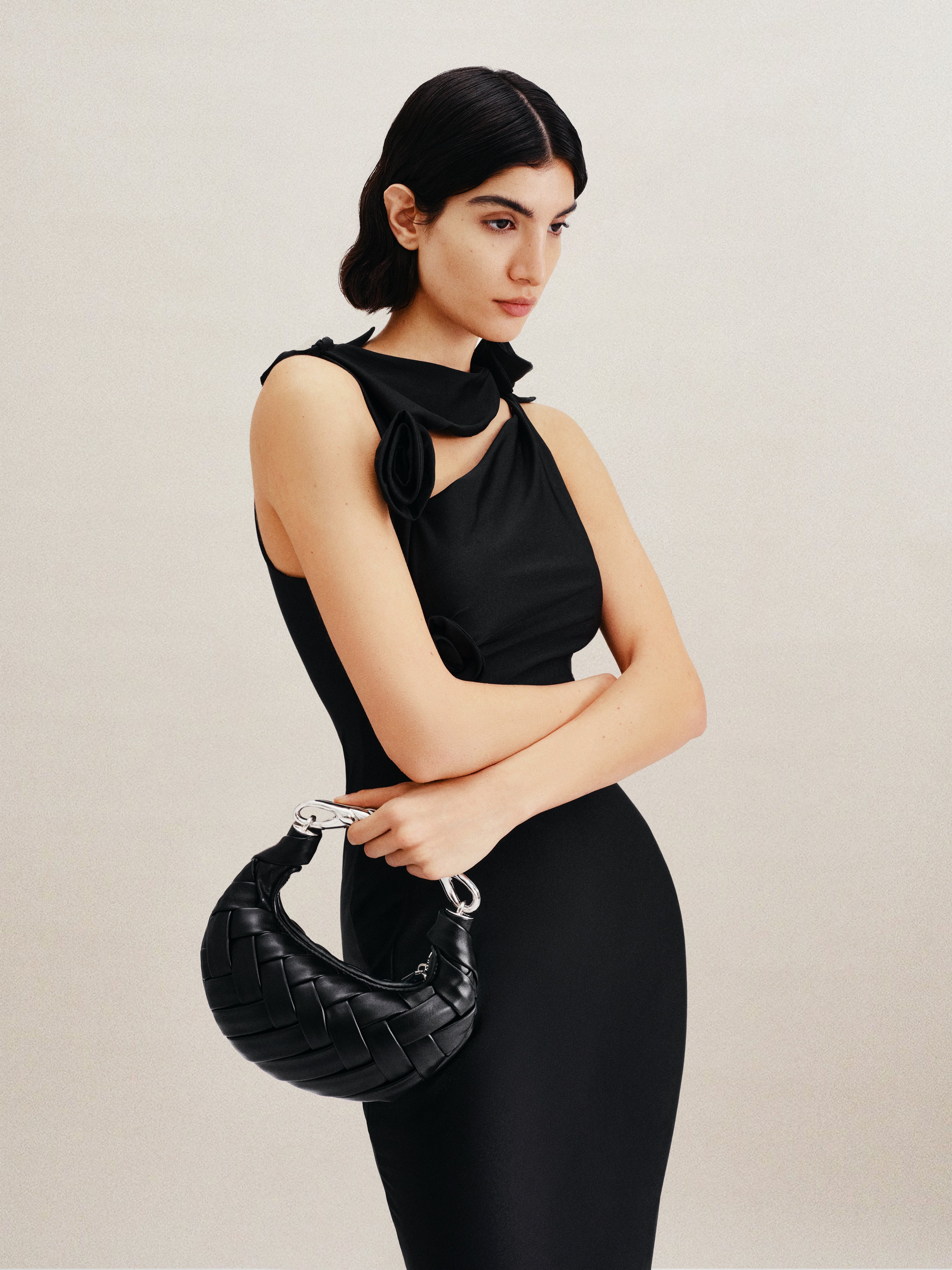 Sac à main Orla Weave - Noir