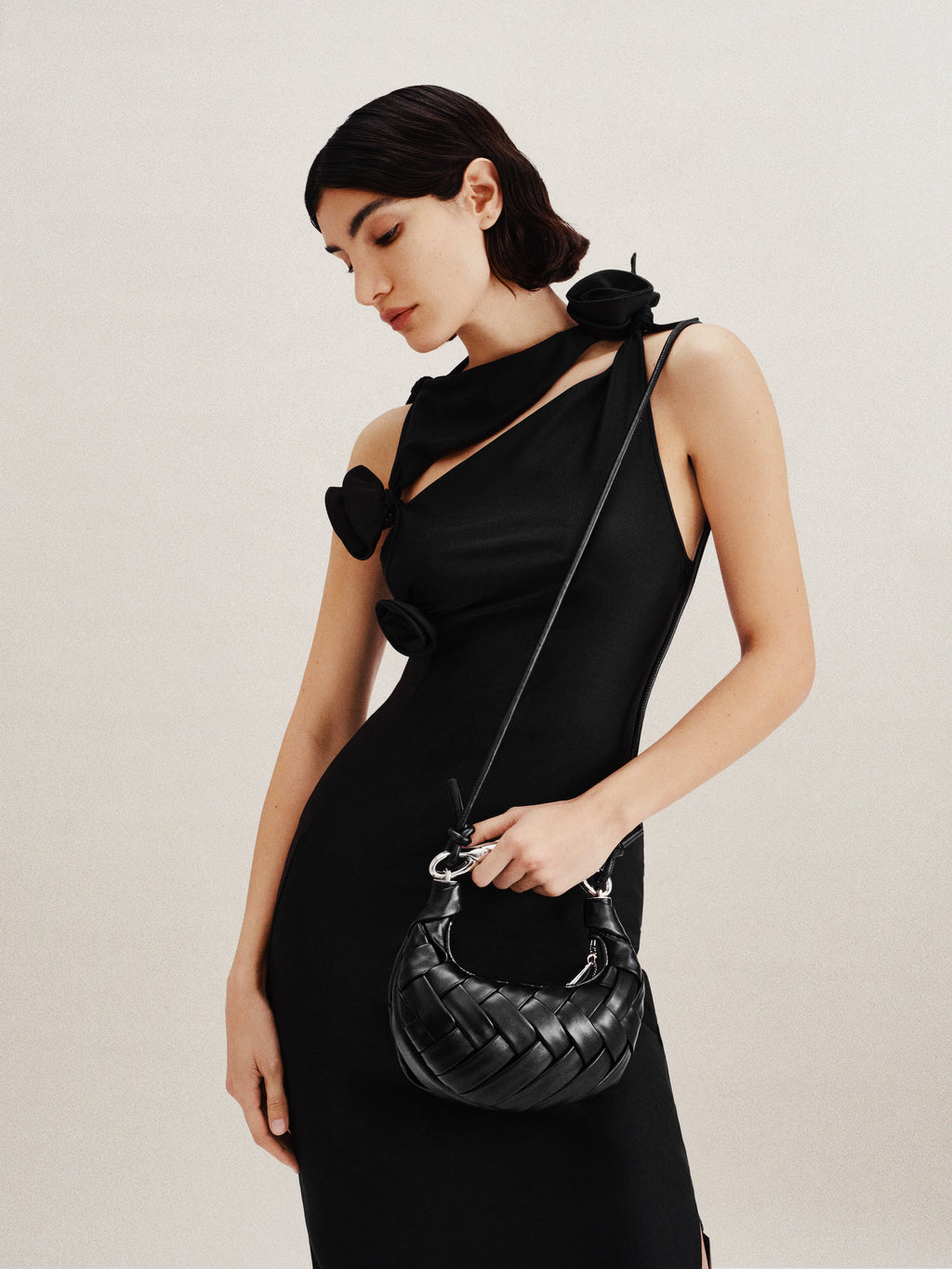 Sac à main Orla Weave - Noir