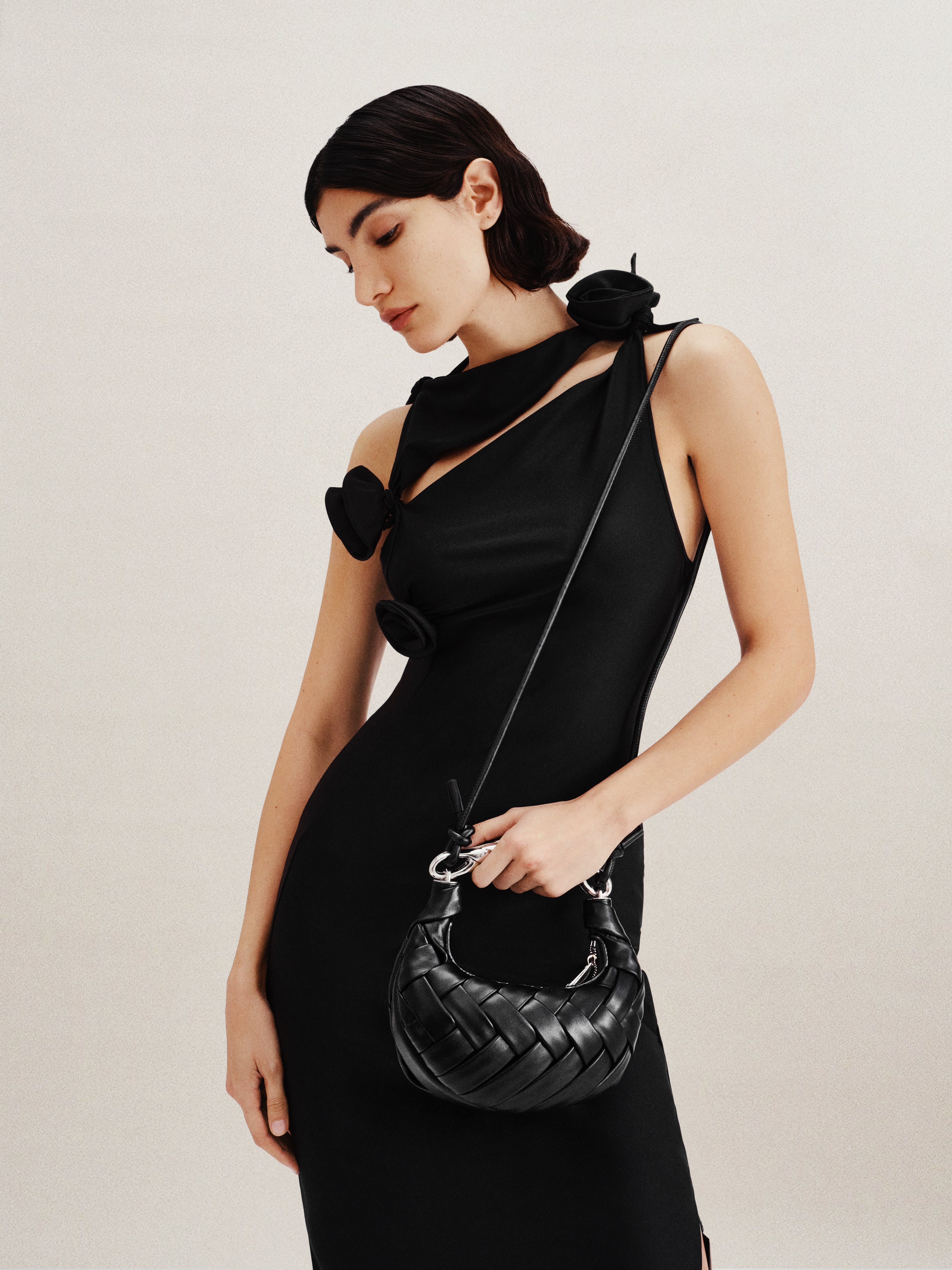 Sac à main Orla Weave - Noir