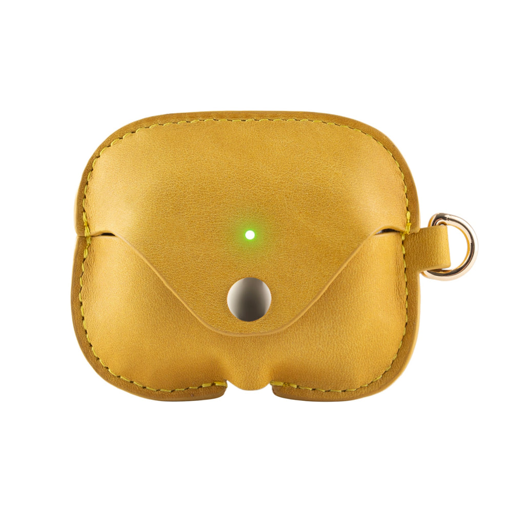 Premium Genuine Leather AirPods Case With Free Leather Lanyard