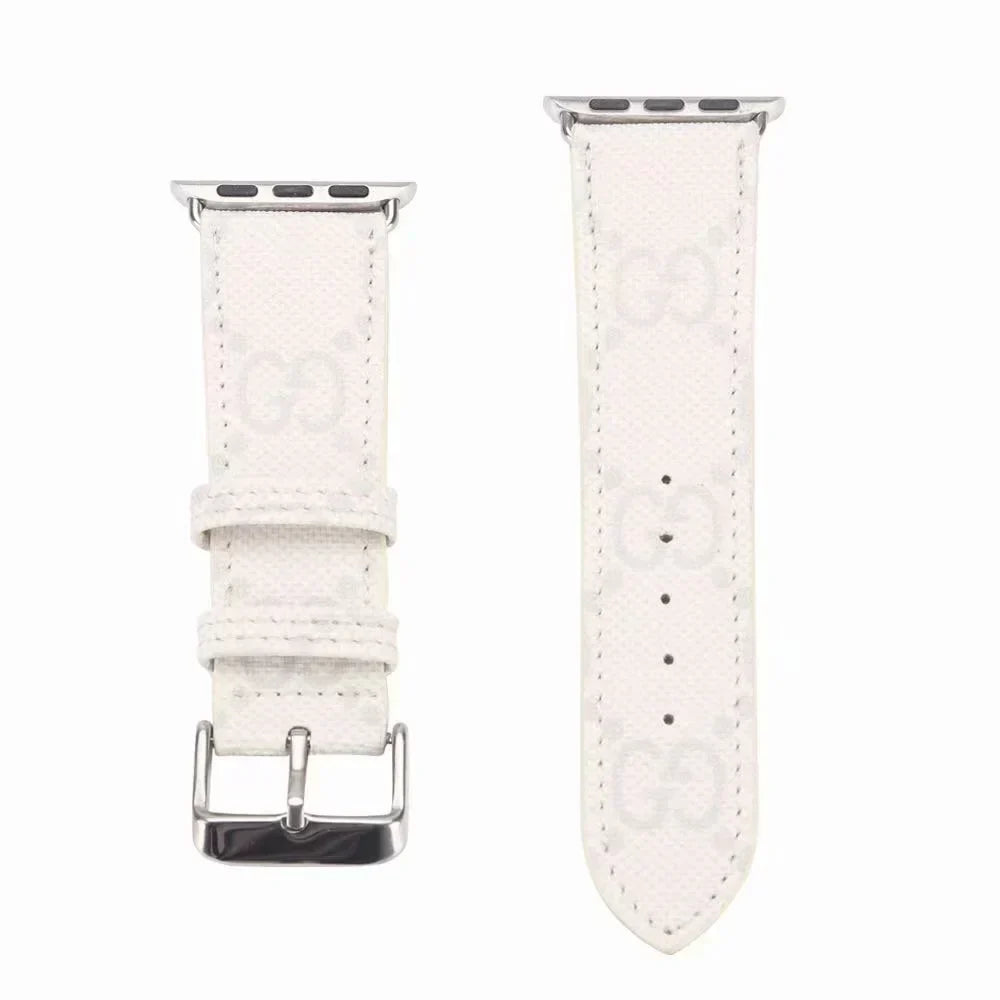 Correa de cuero de alta calidad para Apple Watch.