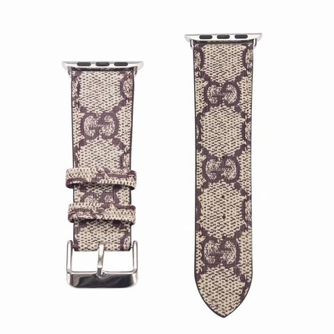 Correa de cuero de alta calidad para Apple Watch.