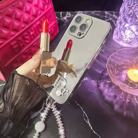 Capa de maquiagem luxuosa para iPhone
