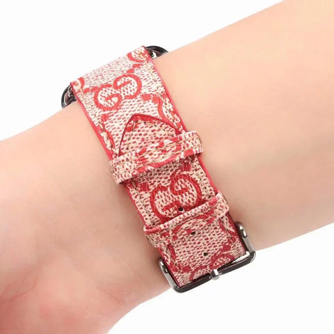 Correa de cuero de alta calidad para Apple Watch.