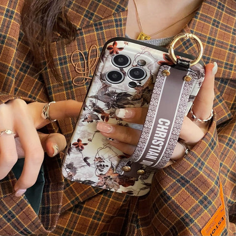 Μόδα θήκη για iPhone με βραχιόλι σφενδάμου