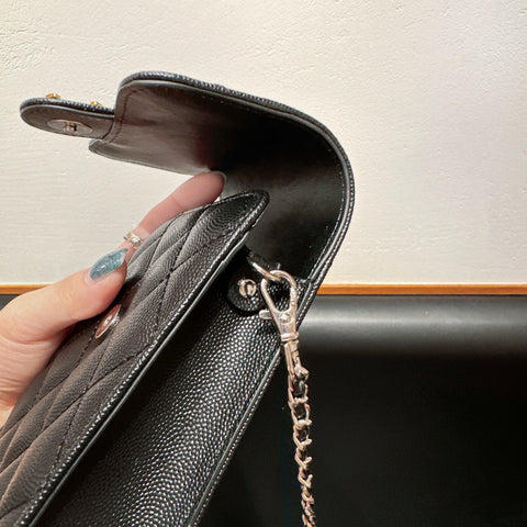 Crossbody lederen telefoontas