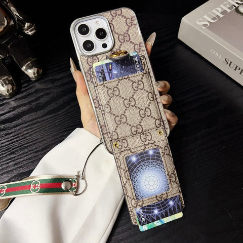 Hochwertige iPhone-Hülle mit Handkette