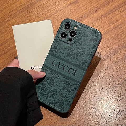 Premium Green Tree iPhone-deksel