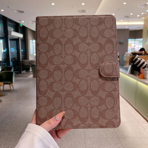Prémiové klasické kožené pouzdro na tablet Apple iPad