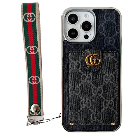 Hochwertige iPhone-Hülle mit Handkette