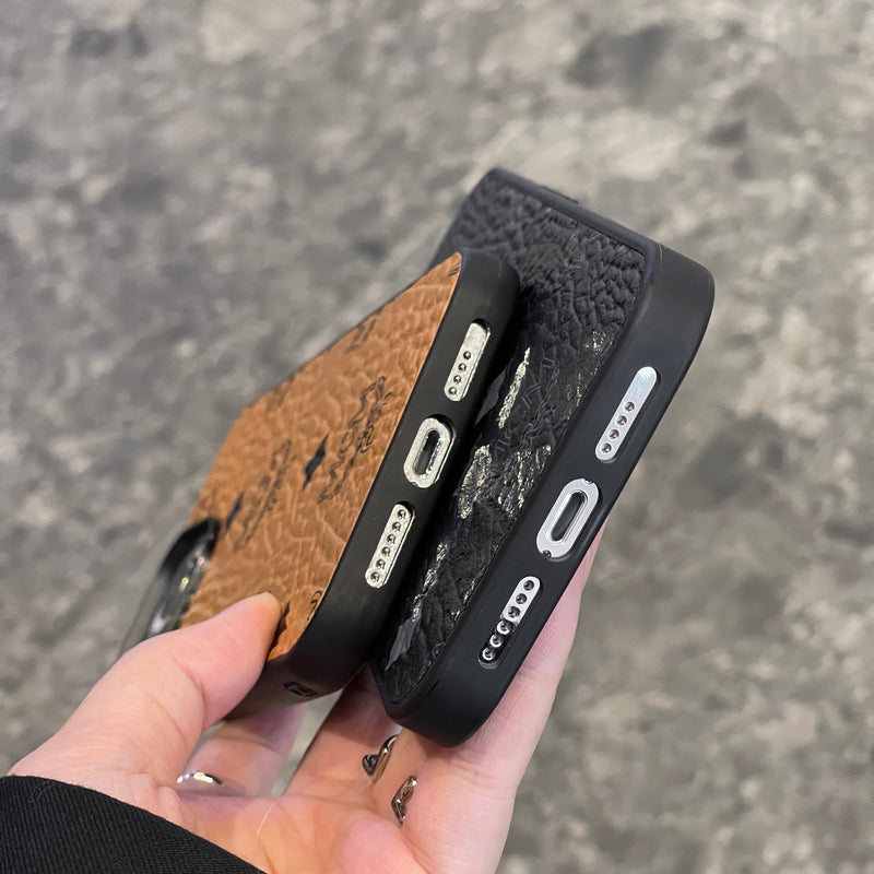 MCM iPhone etui Gul-MCK240603
