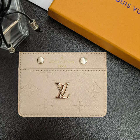 Lou Signature Slim Card Holder-pung