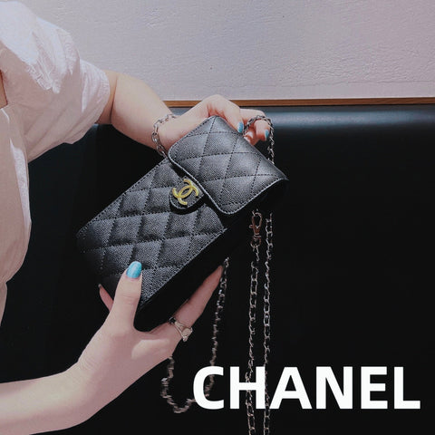 Crossbody lederen telefoontas