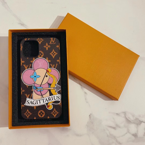Sagittarius Love Painted iPhone-deksel Spesiallaget