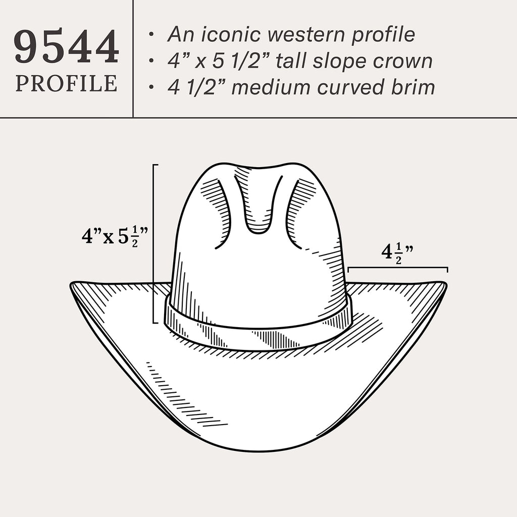 Broken Bow 10X Straw Cowboy Hat