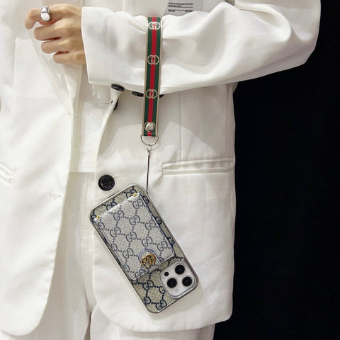 Hochwertige iPhone-Hülle mit Handkette