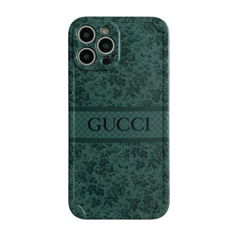 Premium Green Tree iPhone-deksel