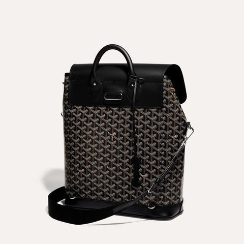 Mochila executiva de couro luxuosa