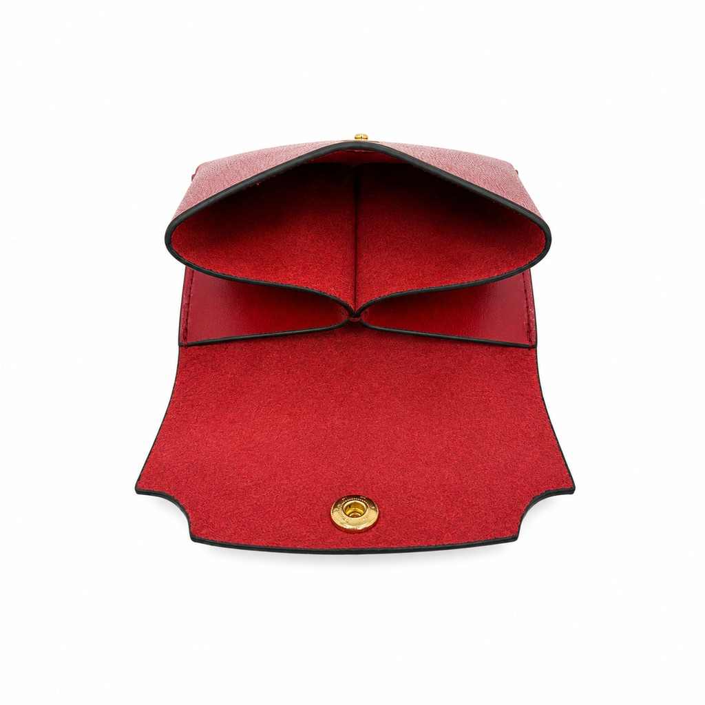 Handcrafted Full-Grain Leather Snap Wallet