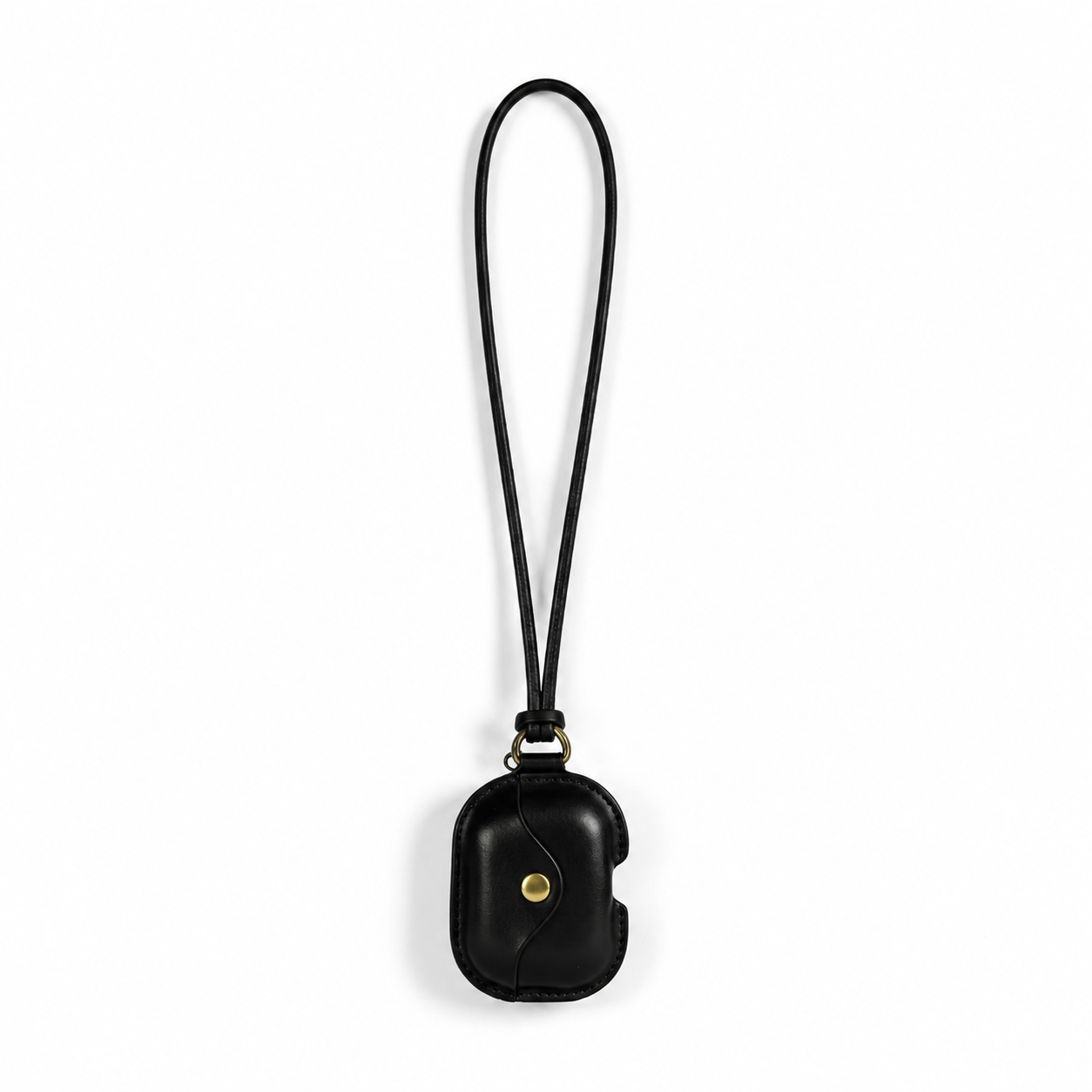 Funda Premium para AirPods de cuero genuino con cordón de cuero gratis