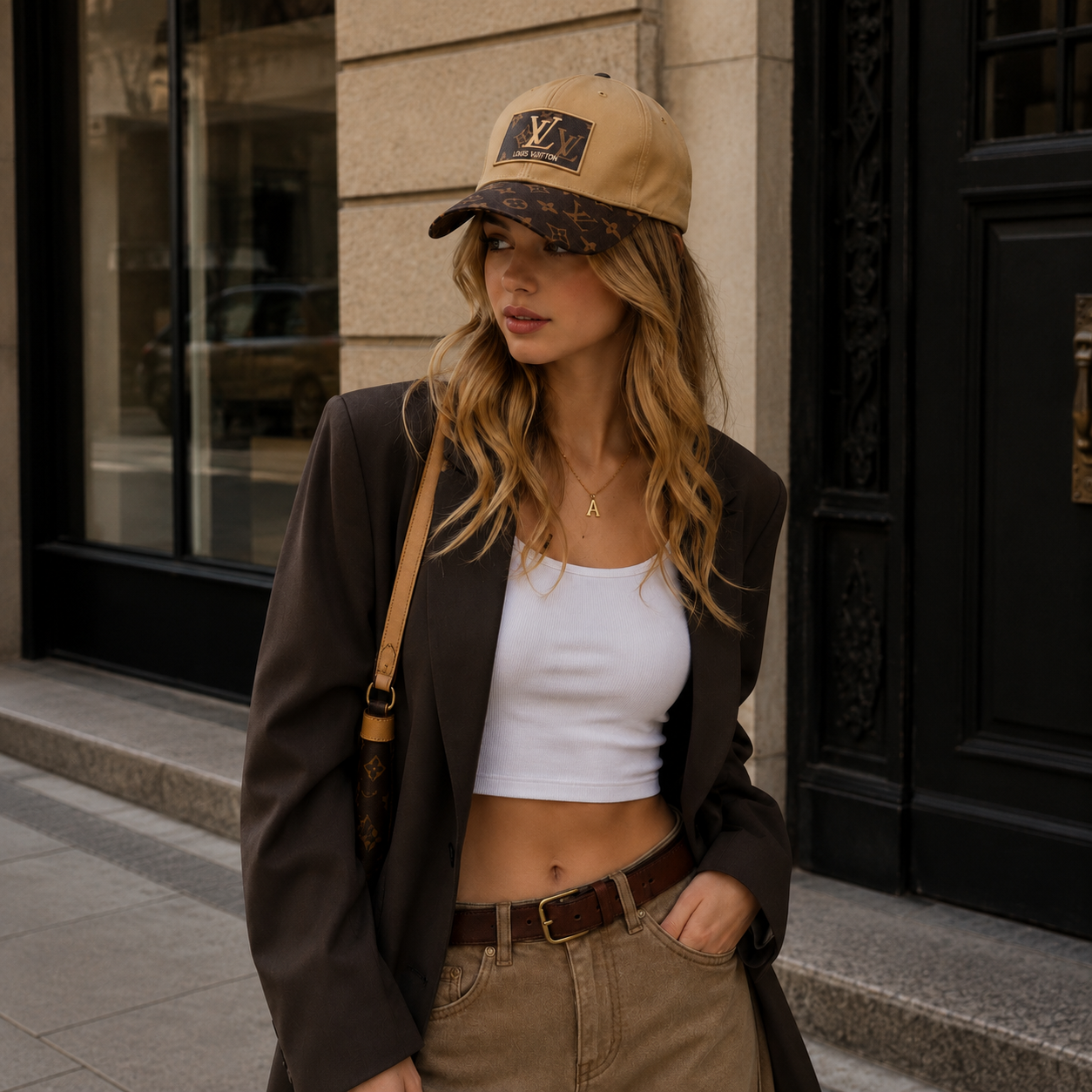 Luxury Pattern Baseball Cap – Timeless Unisex Street Style