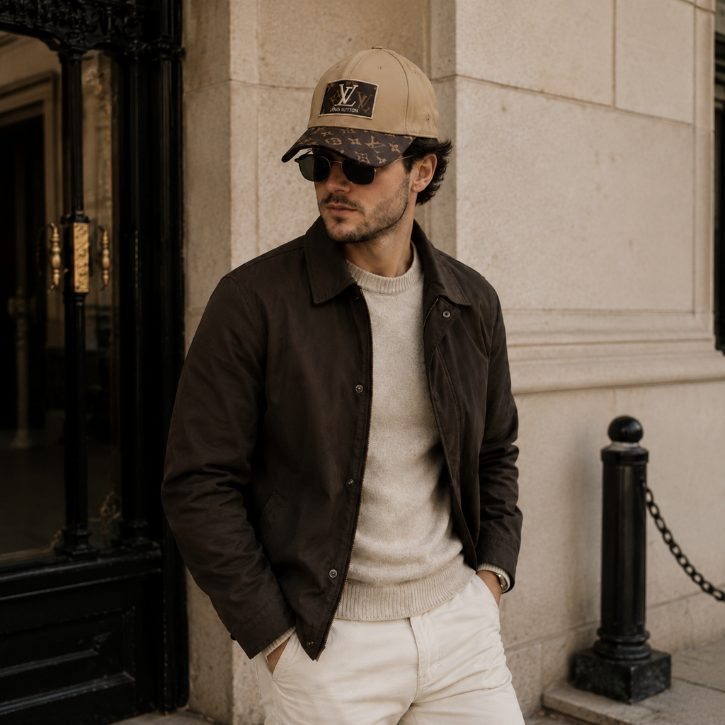 Luxury Pattern Baseball Cap – Timeless Unisex Street Style