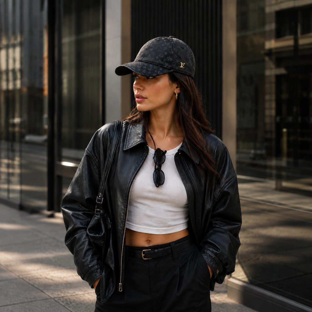 Luxury Pattern Baseball Cap – Timeless Unisex Street Style