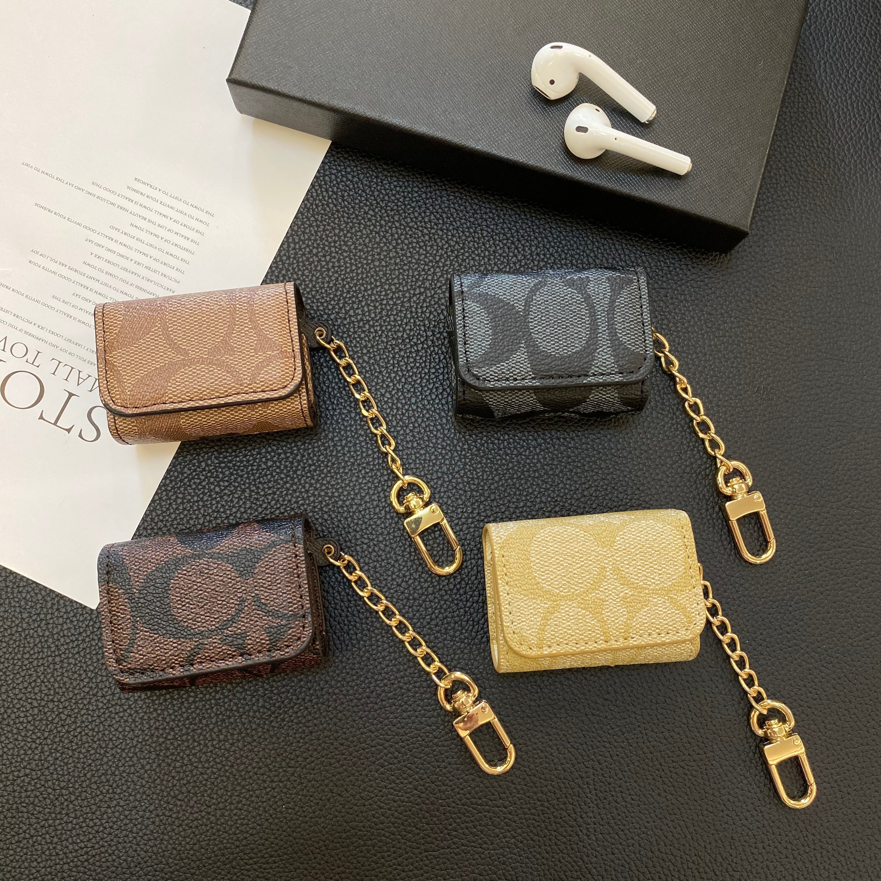Luxury Classic AirPods 3rd Generation Cases Dark brown-YH240425