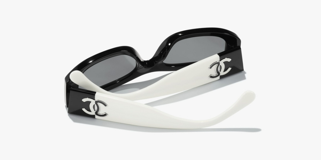 Rectangle Acetate Sunglasses 01