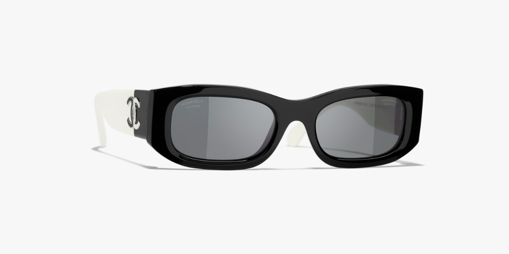 Rectangle Acetate Sunglasses 01