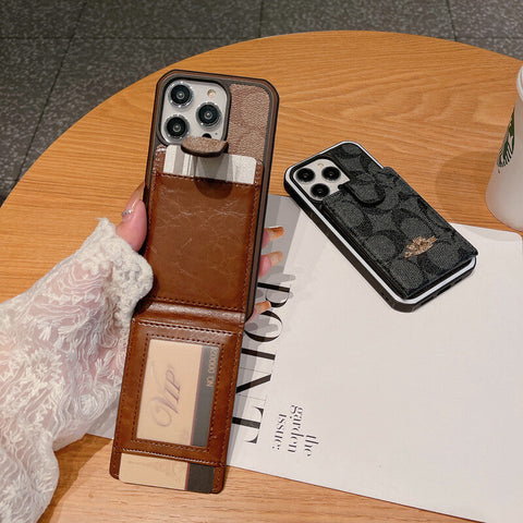 Klassisk iPhone-deksel med lommebok -LBK241416